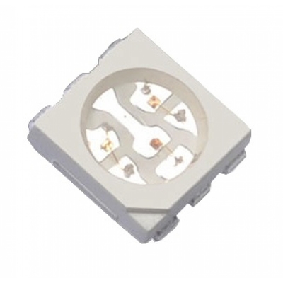 Lentille claire pleine couleur 5050 RGB SMD LED Diode Chip Ultra Bright GRB Pin Setup