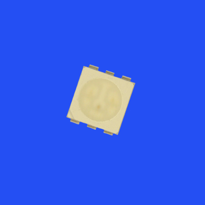 5050 Diode LED RVB 5.0x5.0mm Super lumineux 120 degrés 6 broches Lentille diffuse 0.3W puce SMD