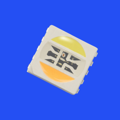 5 en 1 5050 RGBW LED Diode 120 Deg 8Pins Lentille claire 1W PCT Bracket SMD LED RVB