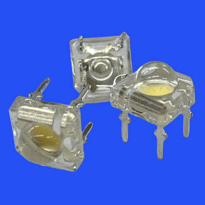 0.5W 6500K Froid blanc Piranha LED intégré Zener 80deg 5mm LED Pour l'éclairage automobile du bus du camion