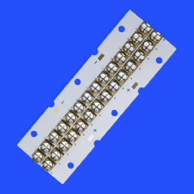 104*35mm 10435 385nm 395nm 405nm 240-400W Module UV à 60 degrés pour l'identification anti-contrefaçon