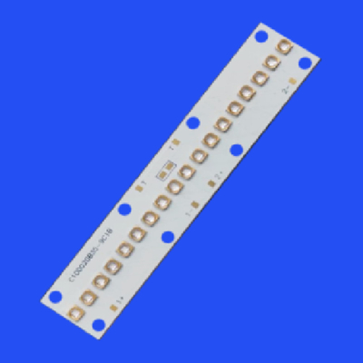 Module de séquence LED UVA à 100*20mm 10020 365nm 30-50W 30deg 60deg pour la détection de la fluorescence